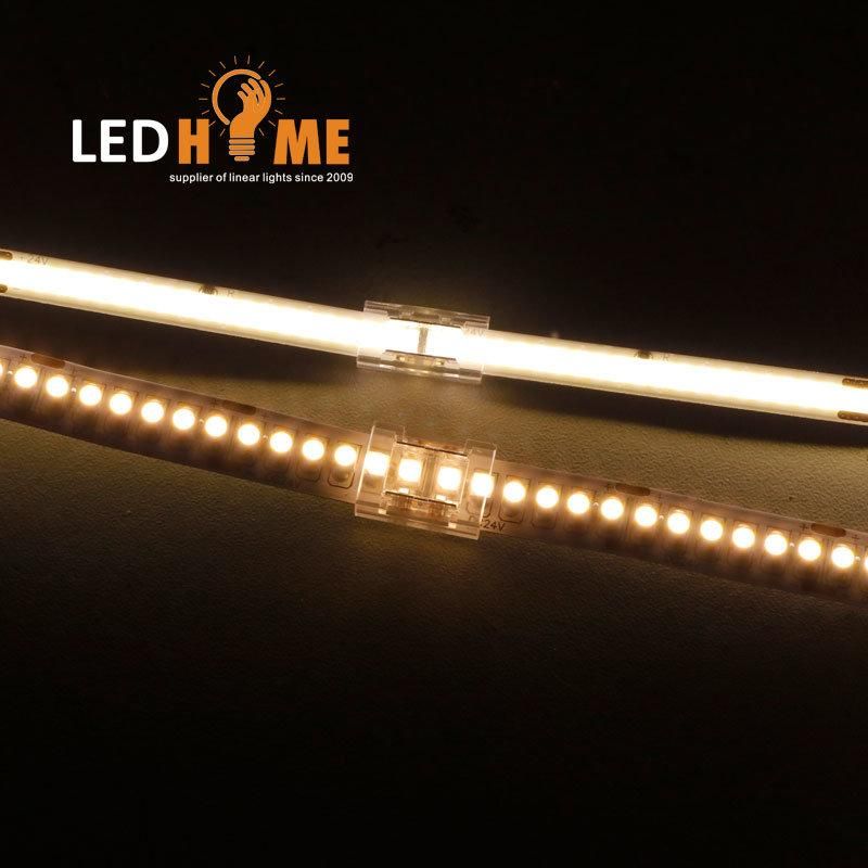 Aluminum Priofile Invisible Crystal Fast Connector for COB LED Strip