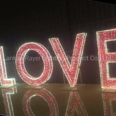 Wedding Decoration Yard Outdoor Christmas Motif Light Dsplay LED