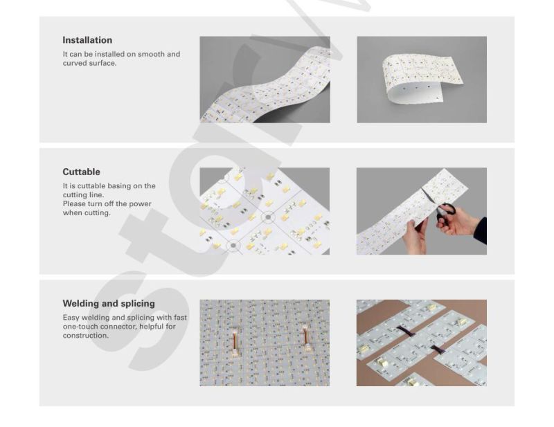 SMD6060 160 Degree Flex Tile for Lighting Box