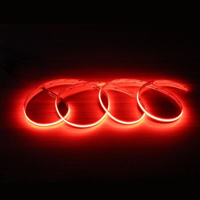 Newest RGBW Colorful COB LED Strip DOT Free RGBW LED Light