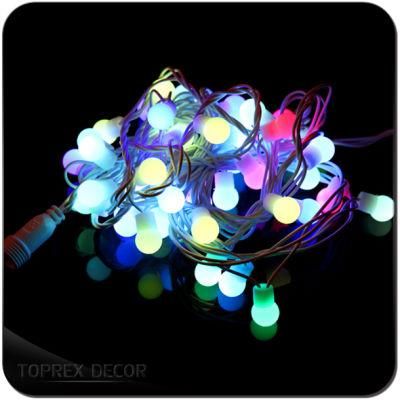 Sedex Garden Lighting PE Bubble No Mini 17mm Balls Fairy String Lights