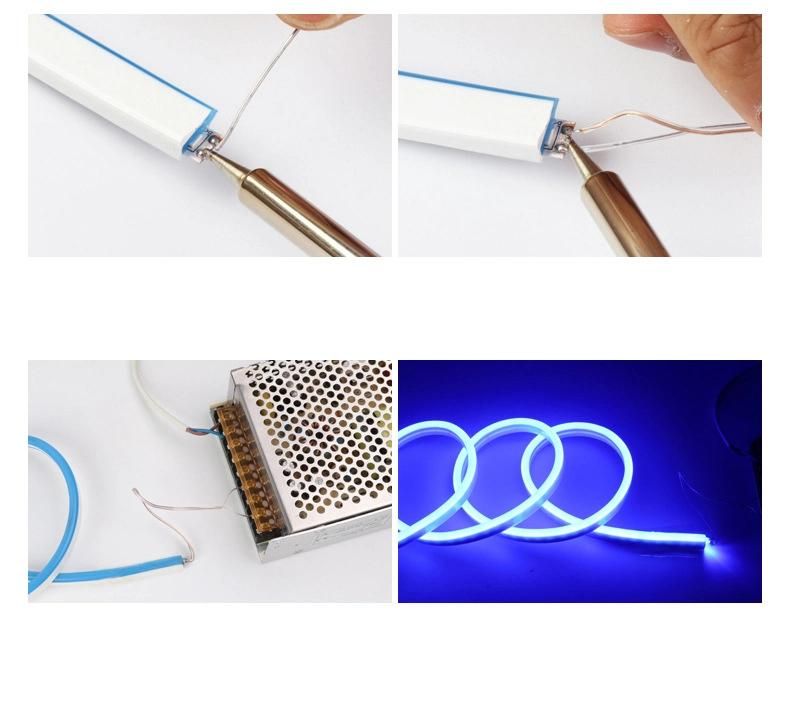 Low Voltage LED Linear Light Advertising Signboard Shape Flexible Light Strip LED Silicone Neon