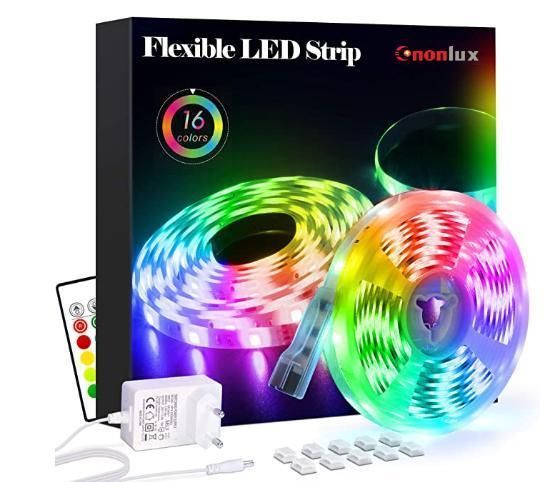 LED Lighting 12V/24VDC 5050RGB LED Strip 5m RGB Colorful Lights