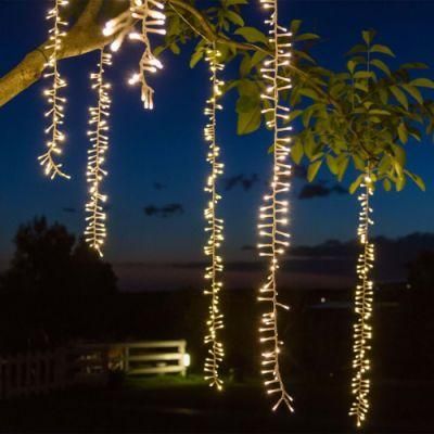 2.4m LED Wedding Icicle Fairy Light Christmas Garland