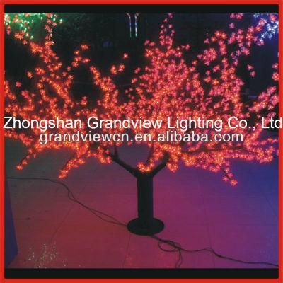 2013 Perfect Red LED Cherry Blossom Tree Light, Street/Hotel/Park/Garden Decorating Lighting