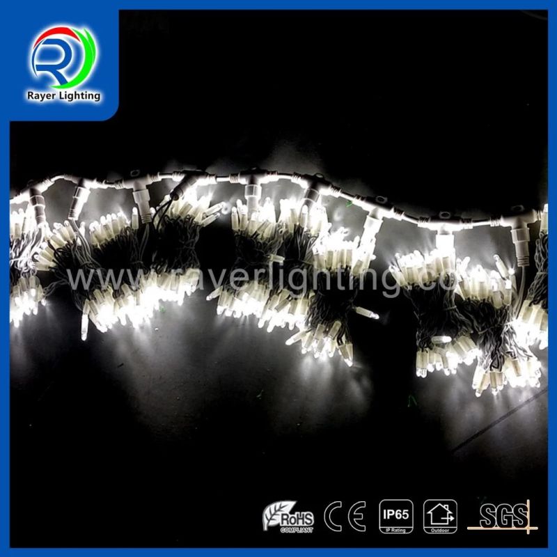 Outdoor Pillar Decoration Commercial LED Christmas Light LED Curtain Light