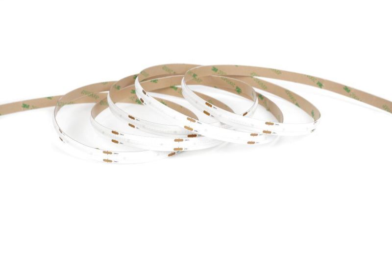 Indoor Single Color COB LED Strip 480LEDs/M Green LED Light