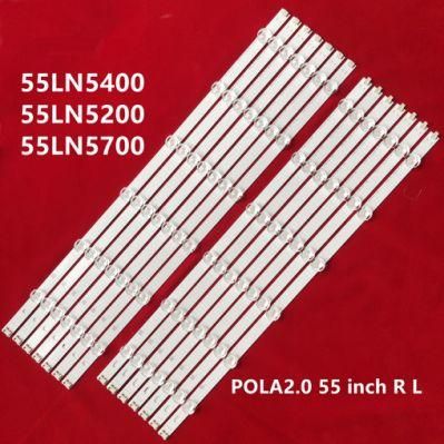 LG55 Inch Light Bar 55ln549c-Ca Light Bar LG Lnnotek Pola 2.0 55&quot; R/L Type LED TV Backlight Strip