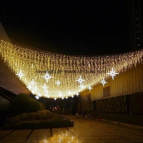 Customized 5m LED Lighting Christmas Decoration for House Outdoor