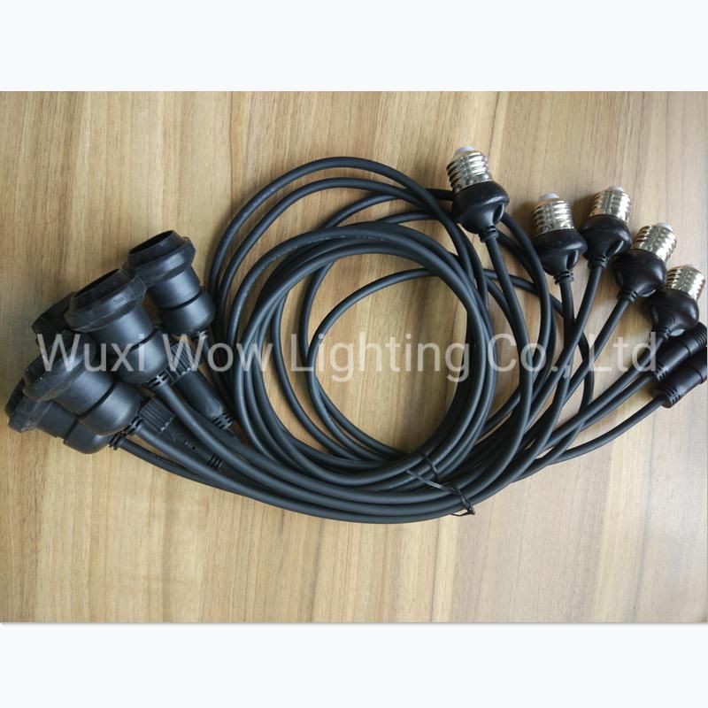 E27 Dropper /E27 Bulb Holder/Lamp Holder Festoon Light/Lighte27 Bulb Holder LED Lights for Wedding LED Ball String Garland Outdoor