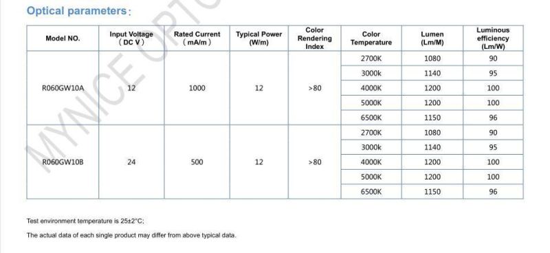 10mm FPC Width DC12V/DC24V 60 LEDs/Meter LED Strip Lighting