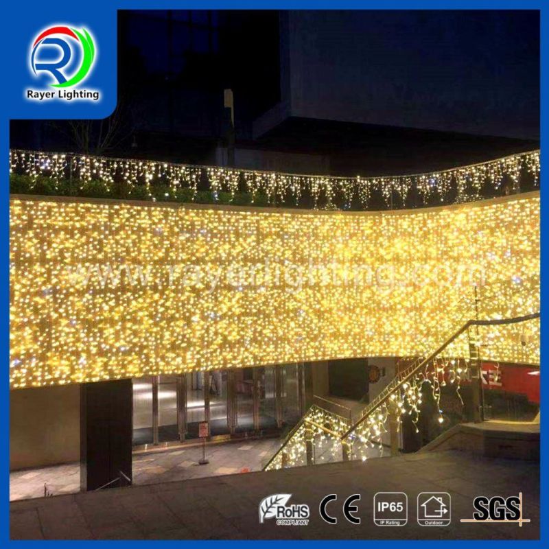 LED String Lights Multi Colors Christmas Wedding Hall Mall Decoration Lighting LED Curtain Light