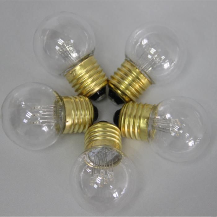Holiday Decorating Bulbs DIP 220V G45 Globe Bulb E27 with PC Ball High Quality IP65waterproof