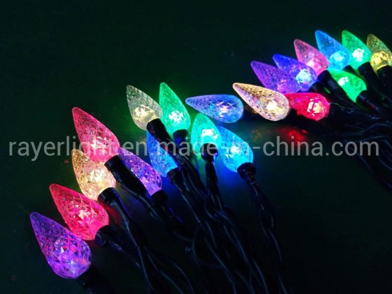 LED Holiday Light Decoration LED Twinkle String Lights with Small Figures