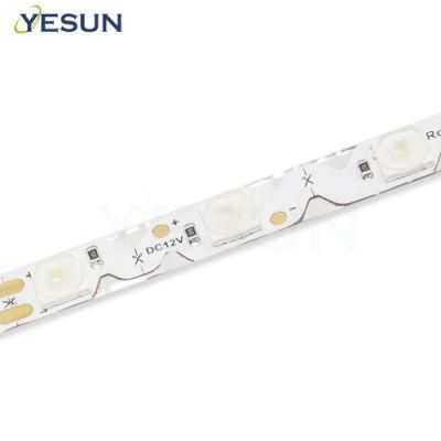 IP65 Waterproof 48LEDs/M 12VDC 12W/M 8mm Zigzag S Type 3 Years Warranty Flexible LED Strips