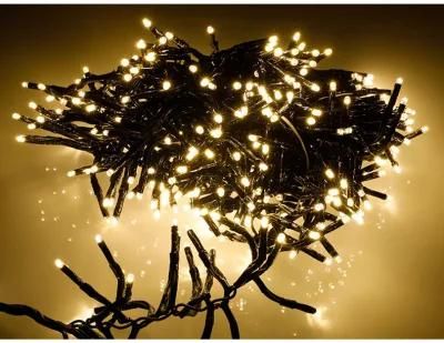 2m 120LEDs Warm White Christmas LED Cluster Light Garlan Light China Direct Buy for Home Garden Holiday Decoration