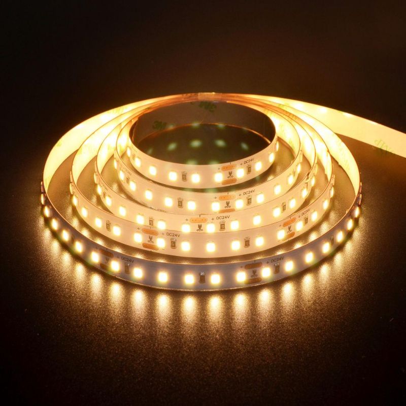 5 Years Warranty SMD2835 LED Strip 120LEDs/M LED Flexible Rope Ra90