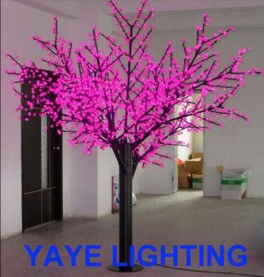 Yaye Top Sell LED Cherry Tree Light/LED Blossom Cherry Tree Light / LED Cherry Blossom Tree Light with CE RoHS