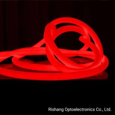 360&deg; Multi-Color Rope Light Warm White 3000K Decorative Lighting LED Silicone Neon Flex Strip