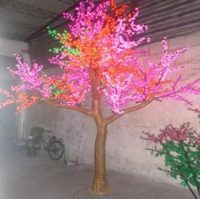 Yaye 18 Hot Sell Ce/RoHS/ 2 Years Warranty LED Cherry Tree / LED High Simulation Cherry Tree