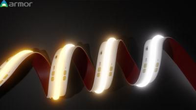 Dimmable Dual White Color COB Flexible LED Strip Lights