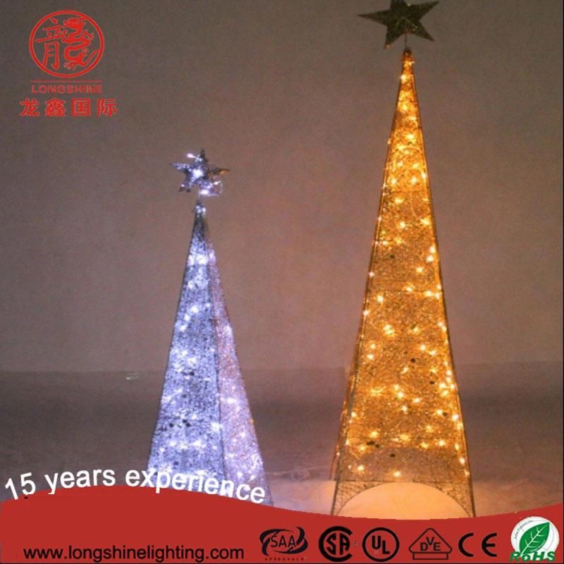 Outdoor LED Eiffel Tower Lighting 3D Modeling Light for Holiday Wedding Park Decoration