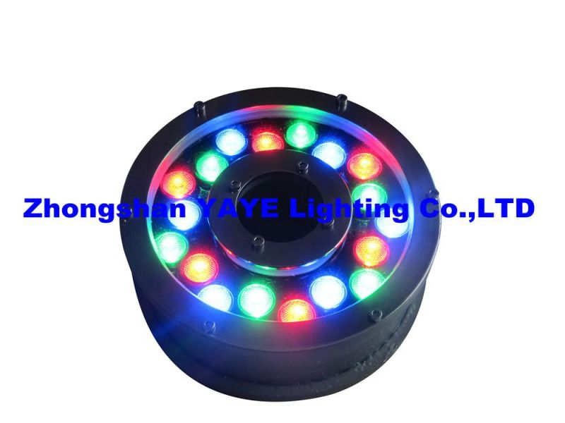 Yaye 18 Hot Sell AC/DC12V IP68 RGB 30W PAR56 LED Pool Light / PAR56 LED Swimming Pool Light/PAR56 Lamp