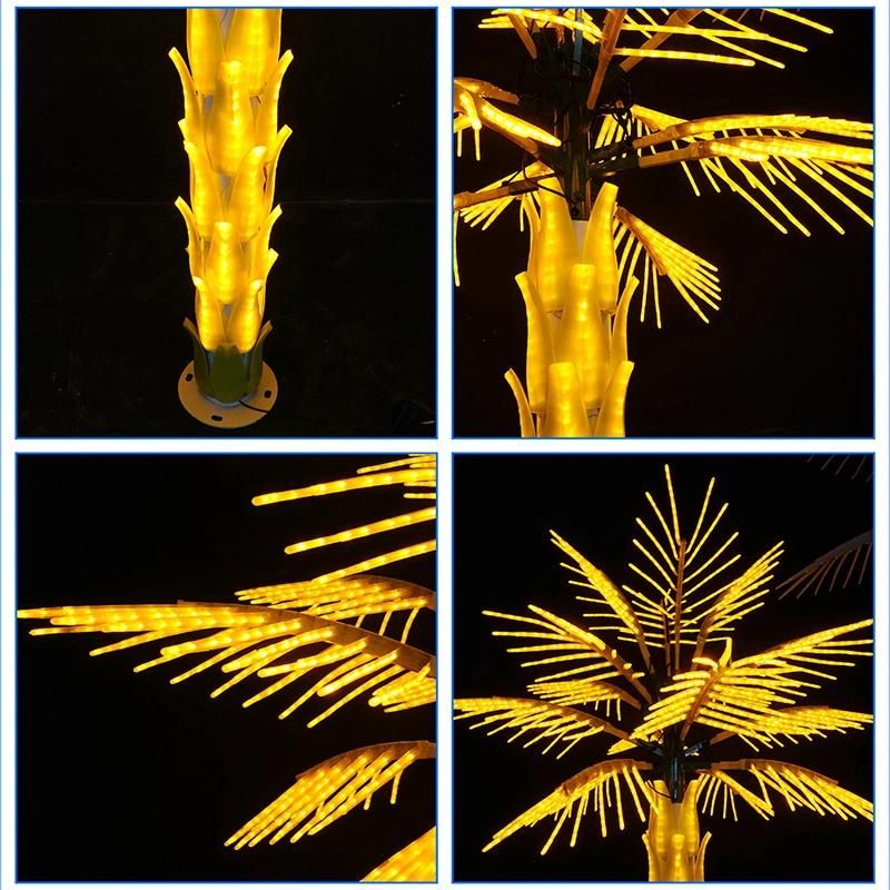 Outdoor Fancy Home Lighting LED Palm Tree Christmas Decoration Light
