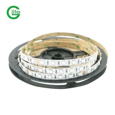 High Brightness LED Light Strip SMD5050 RGB 60LED 6W LED Strip DC24 Strip for Decoration