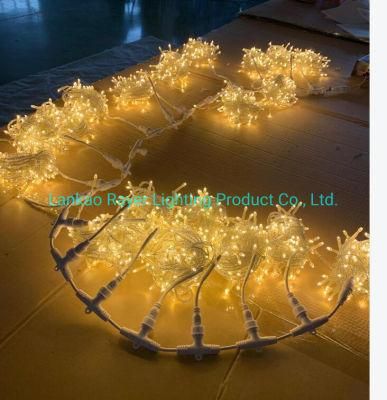 Outdoor Removable Fall String LED Curtain Lights Wedding Decoration Light