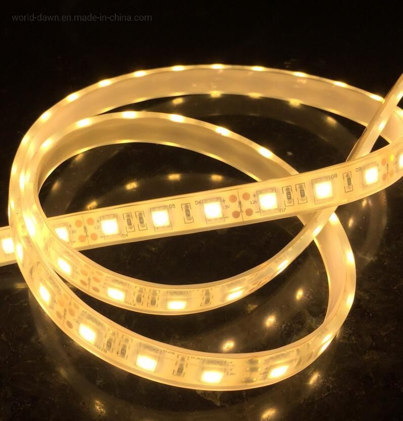 SMD LED Underwater Silica Gel Extrusion Waterproof IP68 Neon Rope Flexible Ribbon Tape Strip Light