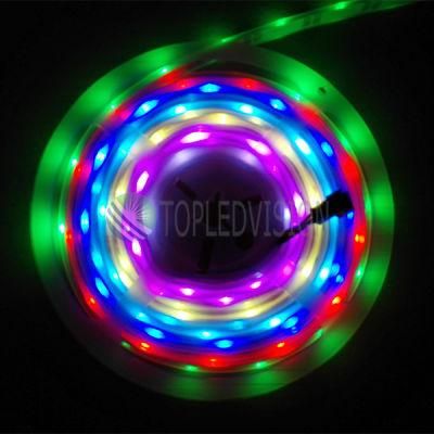 RGB Multi-Color 60LEDs/M SMD5050 Digital LED Strip Light with IC Built-in