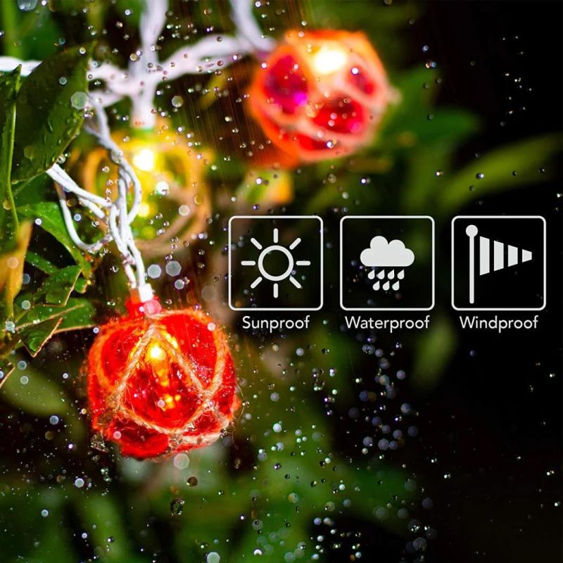 Decorative Festival Lanterns String Lights for Backyard Window Living Room Bedroom Warm Ambience Decoration