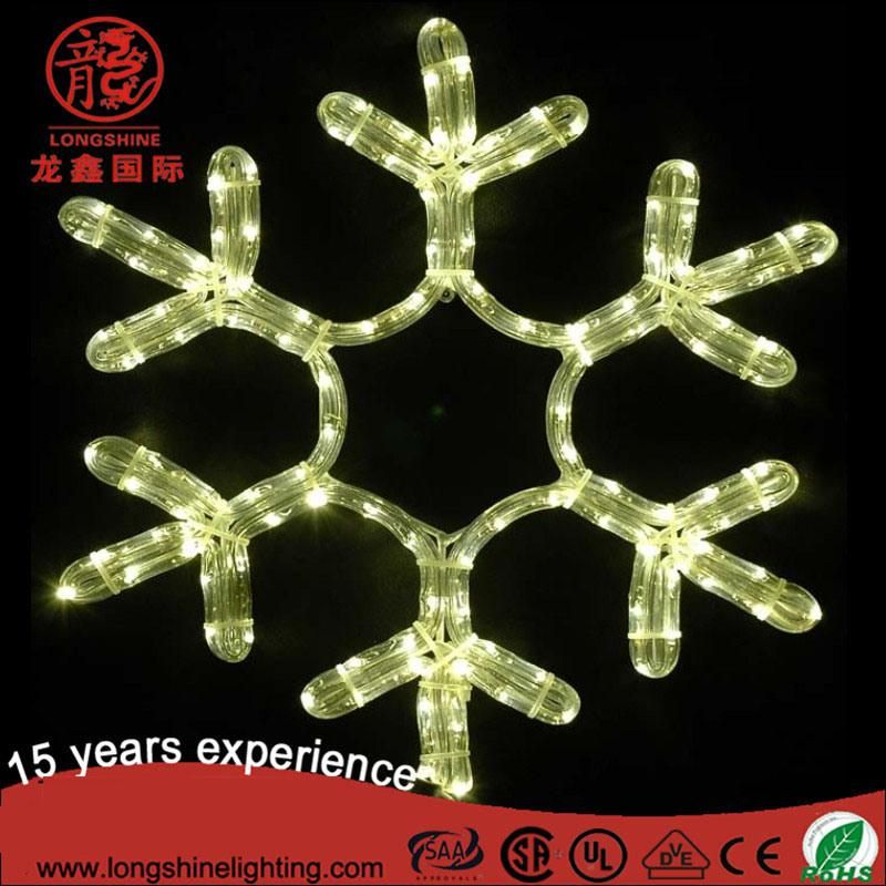 Hot Sales LED Snowflake Christmas Decorative Lights for Garden Shop Party