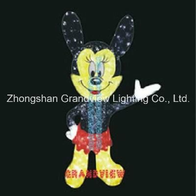 LED Light up Cartoon Mouse Motif Lights