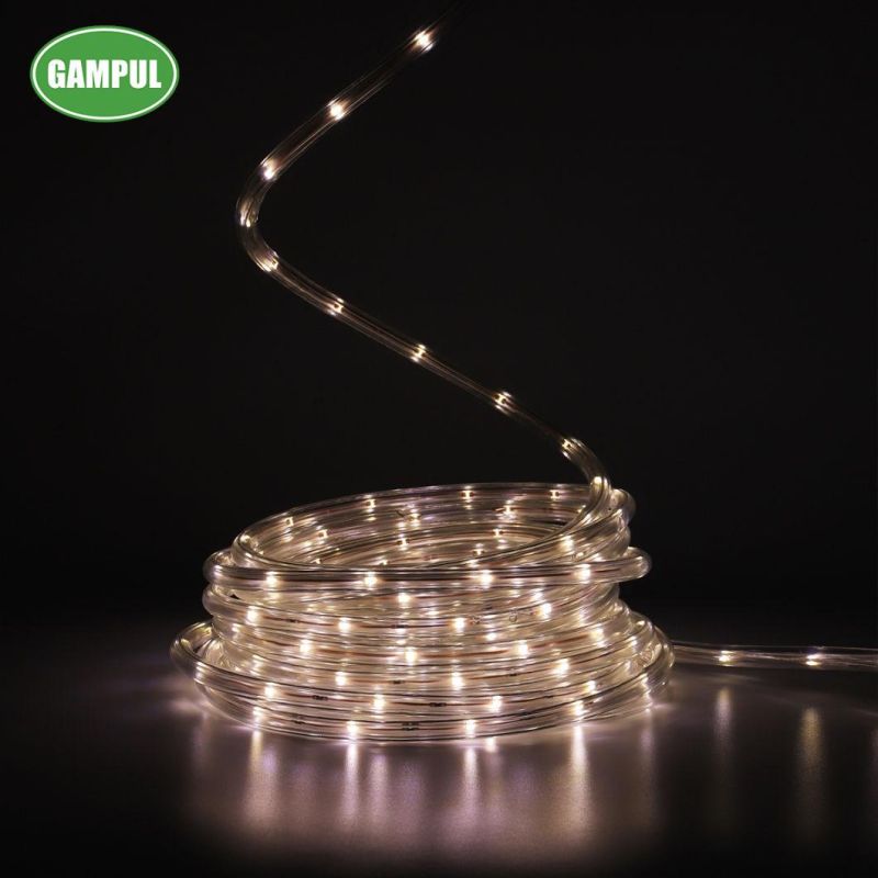 White Color Waterproof 9.1m Christmas Decoration LED Strip Rope Light