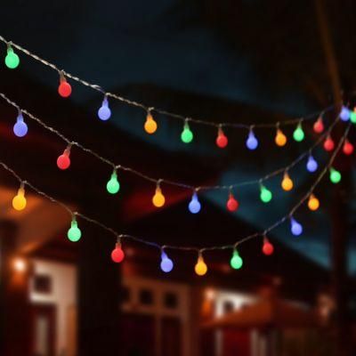 10m 100 LEDs Christmas RGB Globe String Light