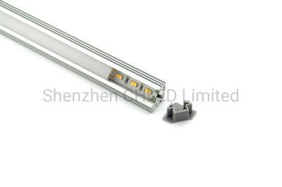 Al1919 W19mm X H19mm Super Bright V Shaped LED Aluminium Profile for LED Ribbon