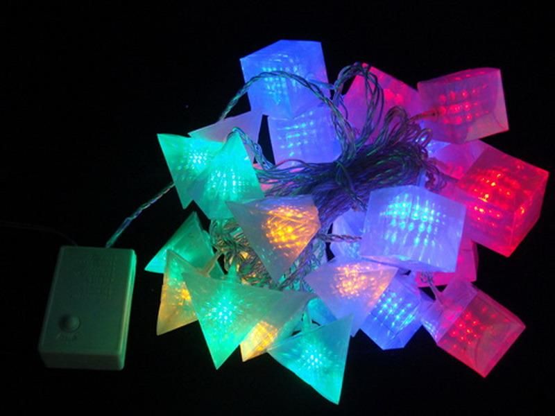 LED String Lights with Different Covers, Rose, Star, for Holiday Party Wedding, Christmas Light