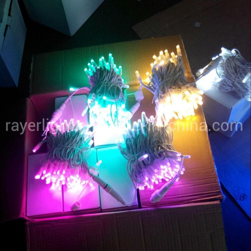 LED High Quality String Lights LED Rubber Cable Outdoor Wedding Decoration
