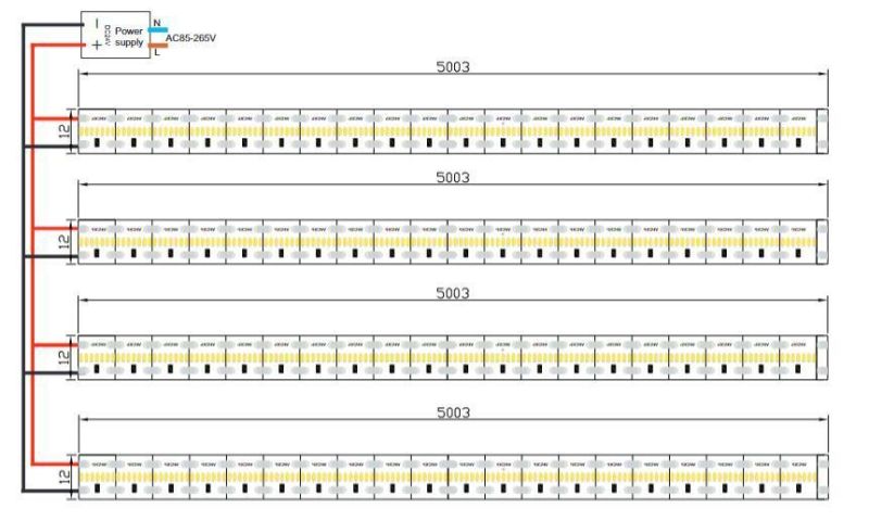 24V 2110 LED Light Strip / Tape
