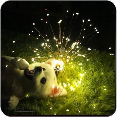 Christmas Wedding Outdoor Party Decoration Hanging Lights Flash Starburst