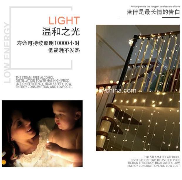 LED Engineering Lantern String / Christmas Festival Outdoor Low Pressure Waterproof Color Lamp / Small Color Lamp Star Lamp / Decorative Lamp