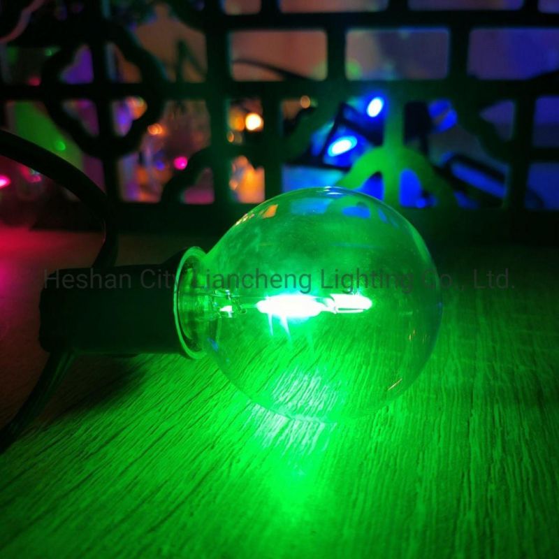 Liancheng G40 Colorful Shatterproof Christmas Holiday Fairy Light LED String