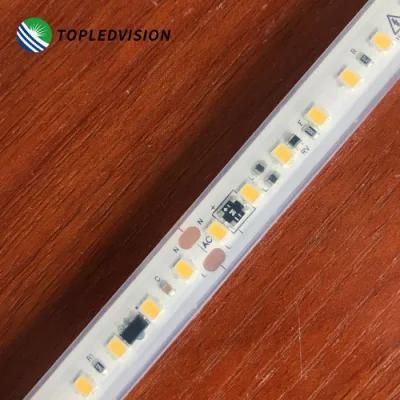 High Volt 110V/220VAC 120LEDs/M Light LED Strip 100mm Cutting