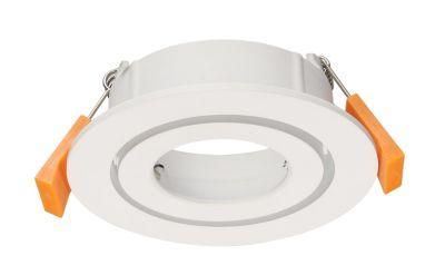 Hot Sale Recessed White IP20 MR16/ GU10 LED Downlight Mounting Ring