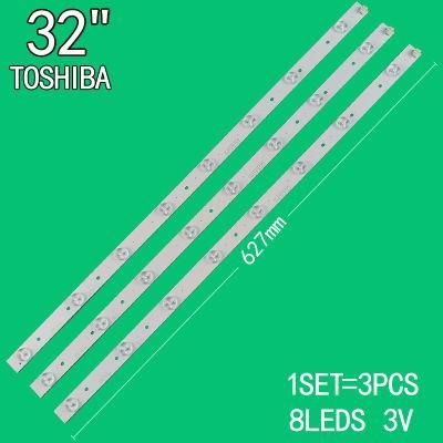 Factory Supply Toshiba Replacement Kits 32inch 8LED Svt320ae9_Rev1.0 TV Backlight LED Light TV Strips