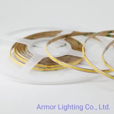 New Arrival COB LED Strip Light 480LED 8mm DC24V for Home/Bedroom/Kitchen Decoration