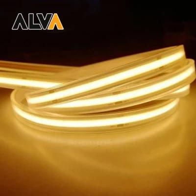 5meter RoHS Approved Alva / OEM 5m/Roll COB LED Rope Light