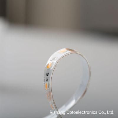 Silicone Casing IP65 Waterproof White 2700K-6500K 120LEDs/M LED Flex Strip for Semi-Outdoor Use